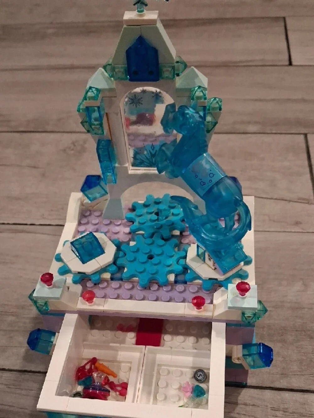 Lego Frozen Jewelry Box Castle